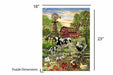 Barnyard Animals 500 Piece Puzzle