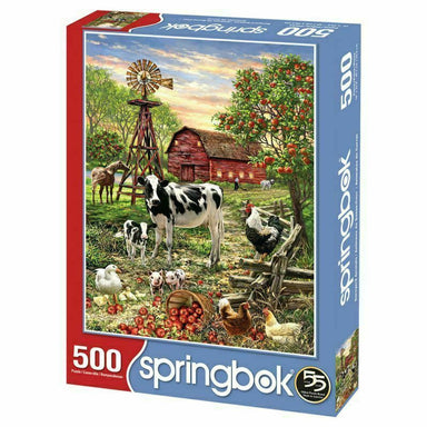 Barnyard Animals 500 Piece Puzzle