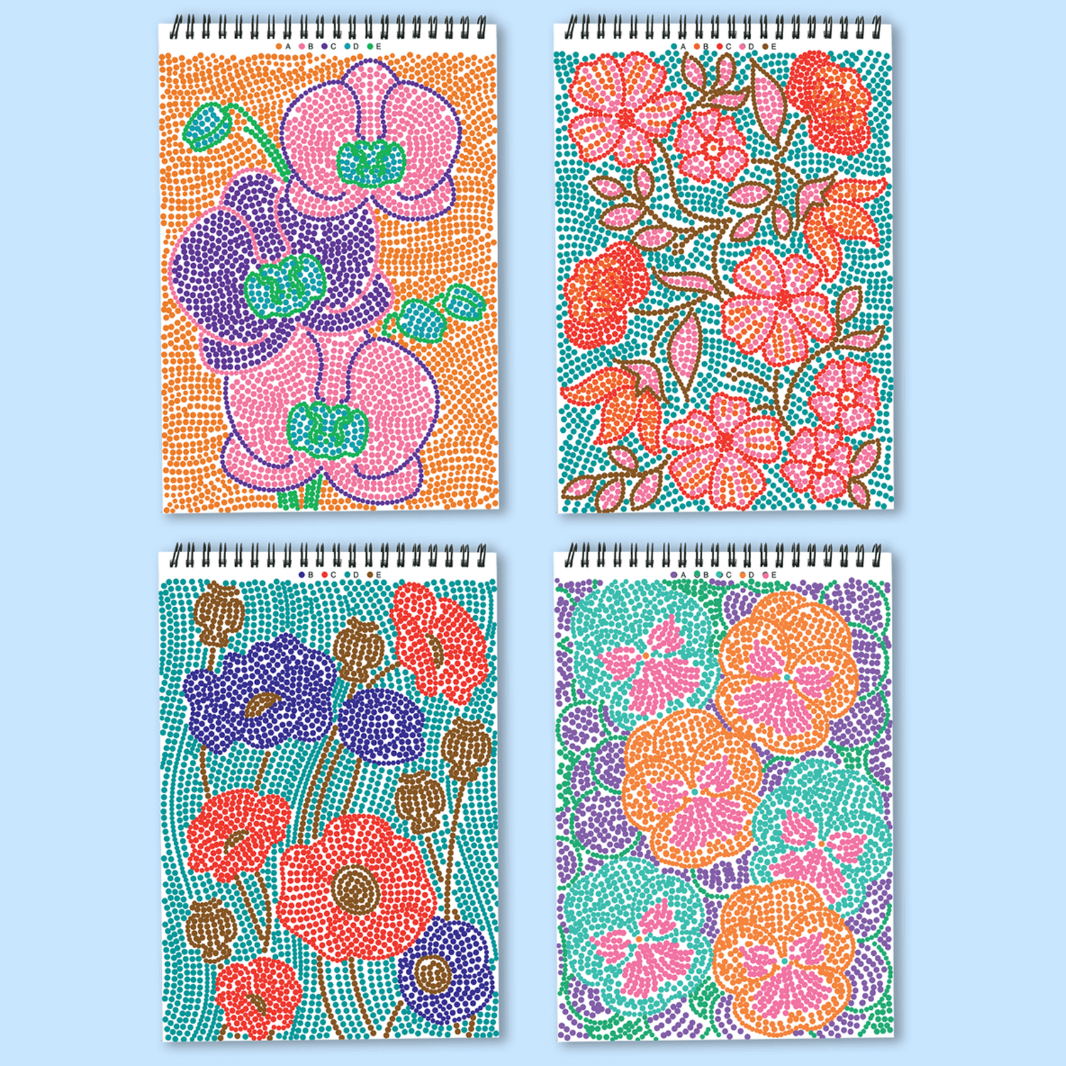 LFELNE FlowArt - Dot By Letter - Botanicals