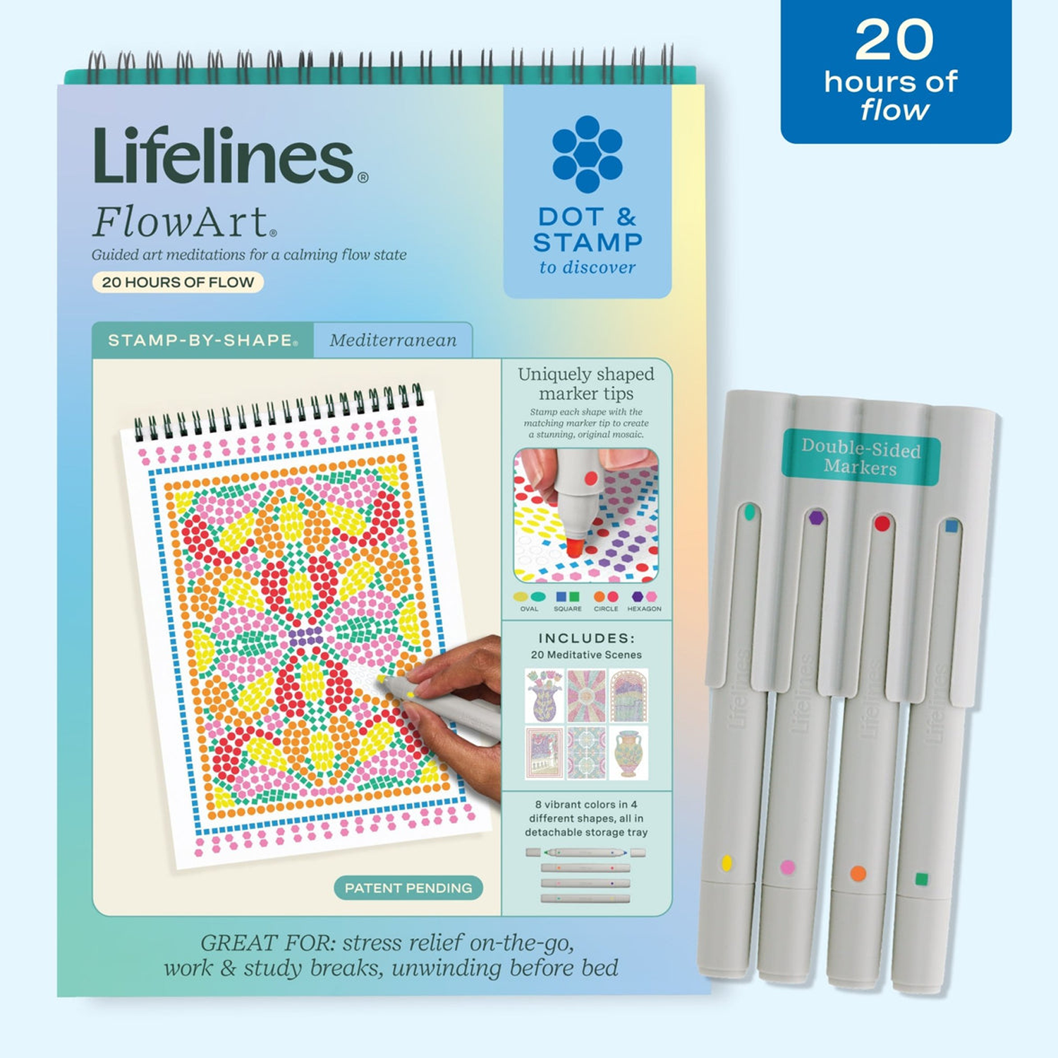 LFELNE FlowArt - Stamp by Shape - Mediterranean
