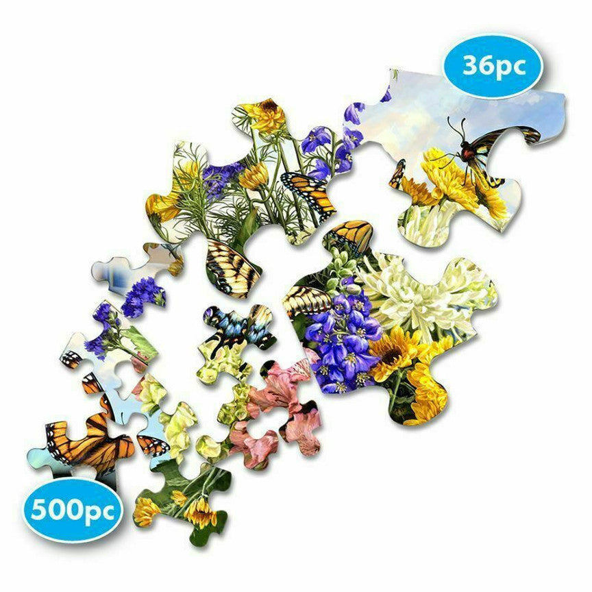 Butterfly Blossoms 36 Piece Large Format Puzzles To Remember