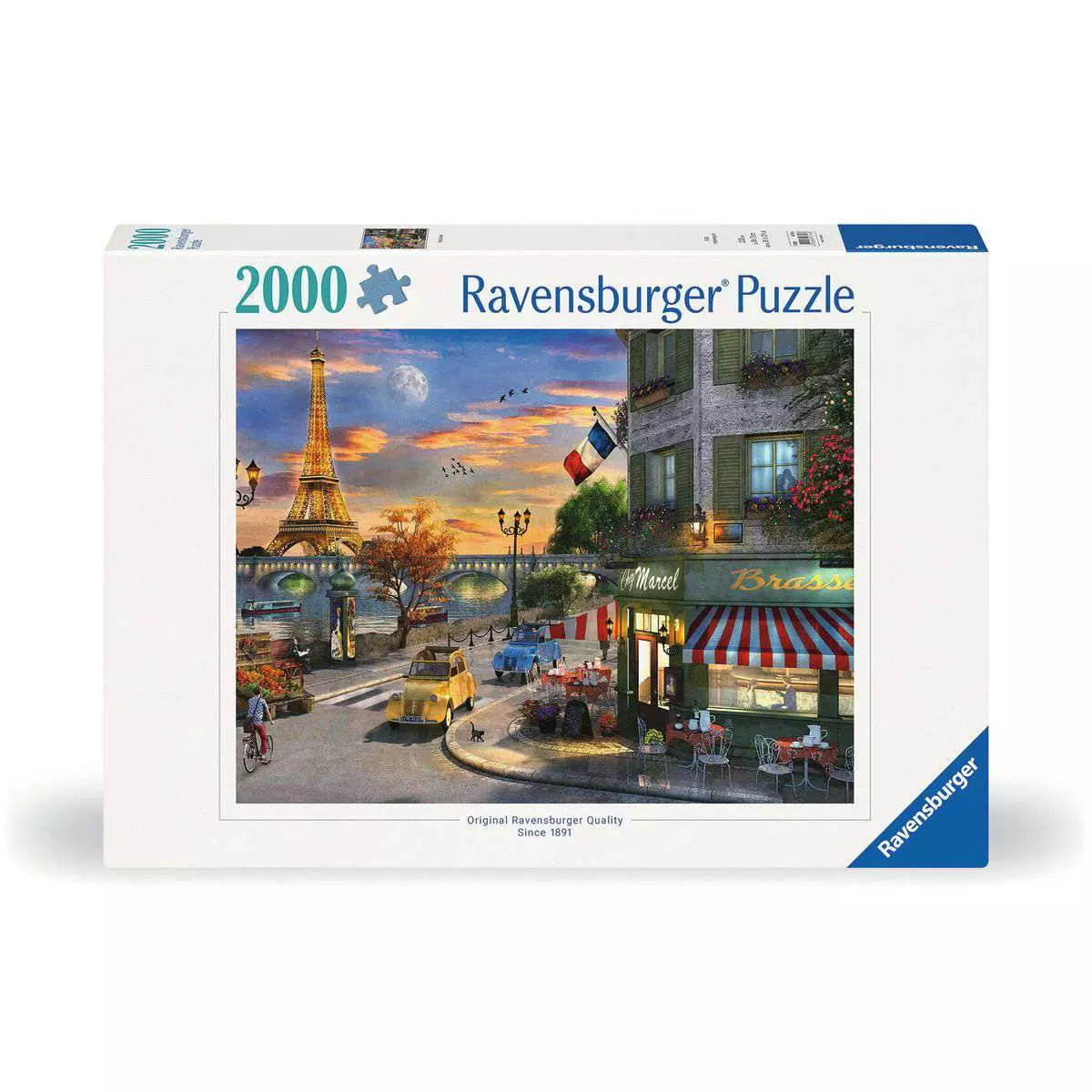 Paris Sunset 2000 Piece Puzzle