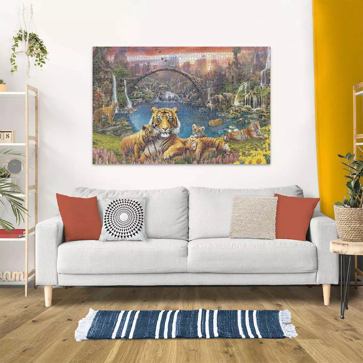 Tigers In Paradise 3000 Piece Puzzle