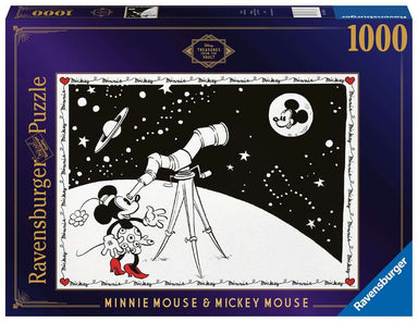 Disney Treasures From The Vault Minnie Mouse & Mickey Mouse 1000 Piece Puzzle    