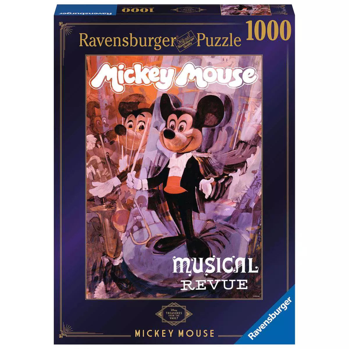 Disney Treasures From The Vault Mickey Mouse Musical Revue 1000 Piece Puzzle