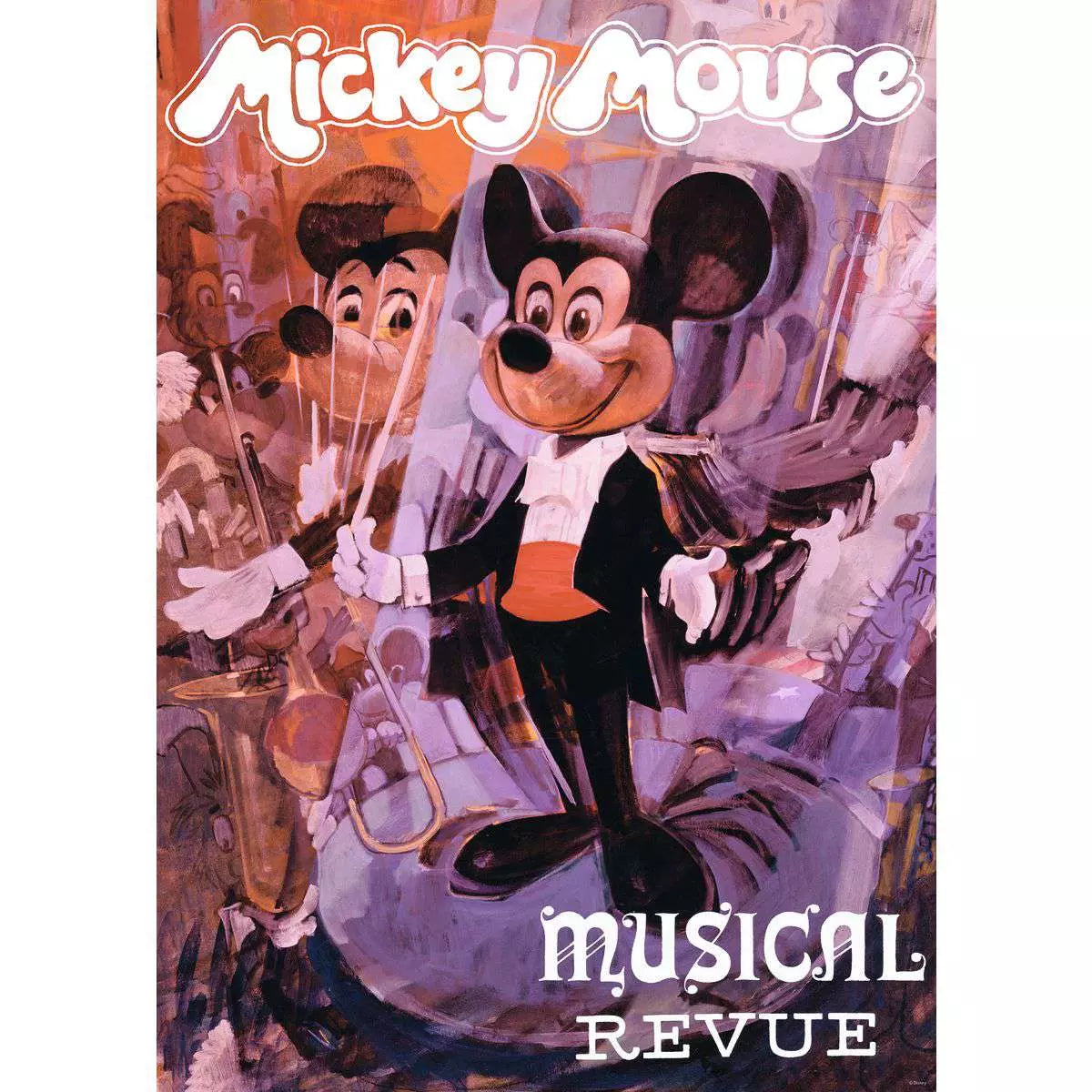 Disney Treasures From The Vault Mickey Mouse Musical Revue 1000 Piece Puzzle