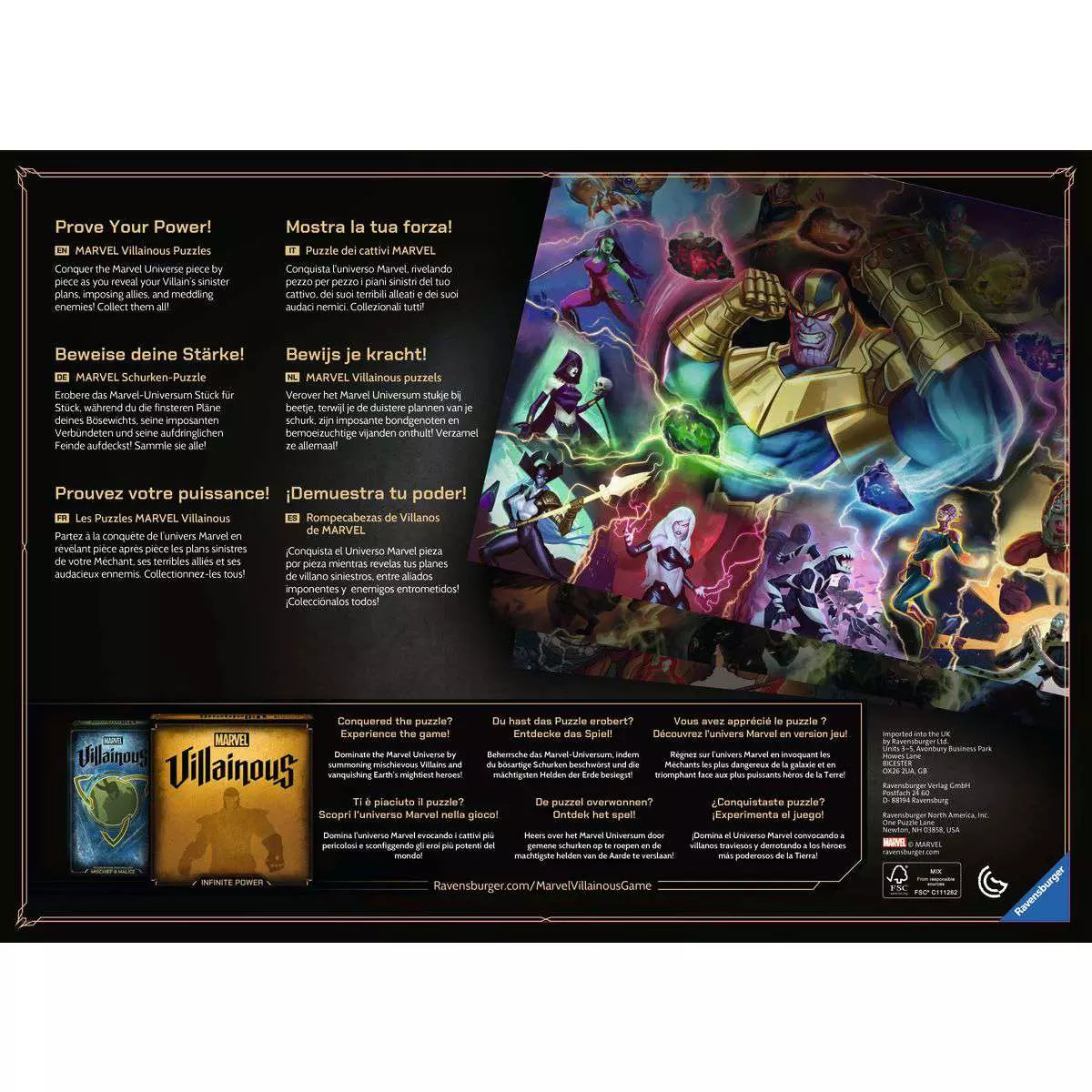 Marvel Villainous: Hela 1000 Piece Puzzle