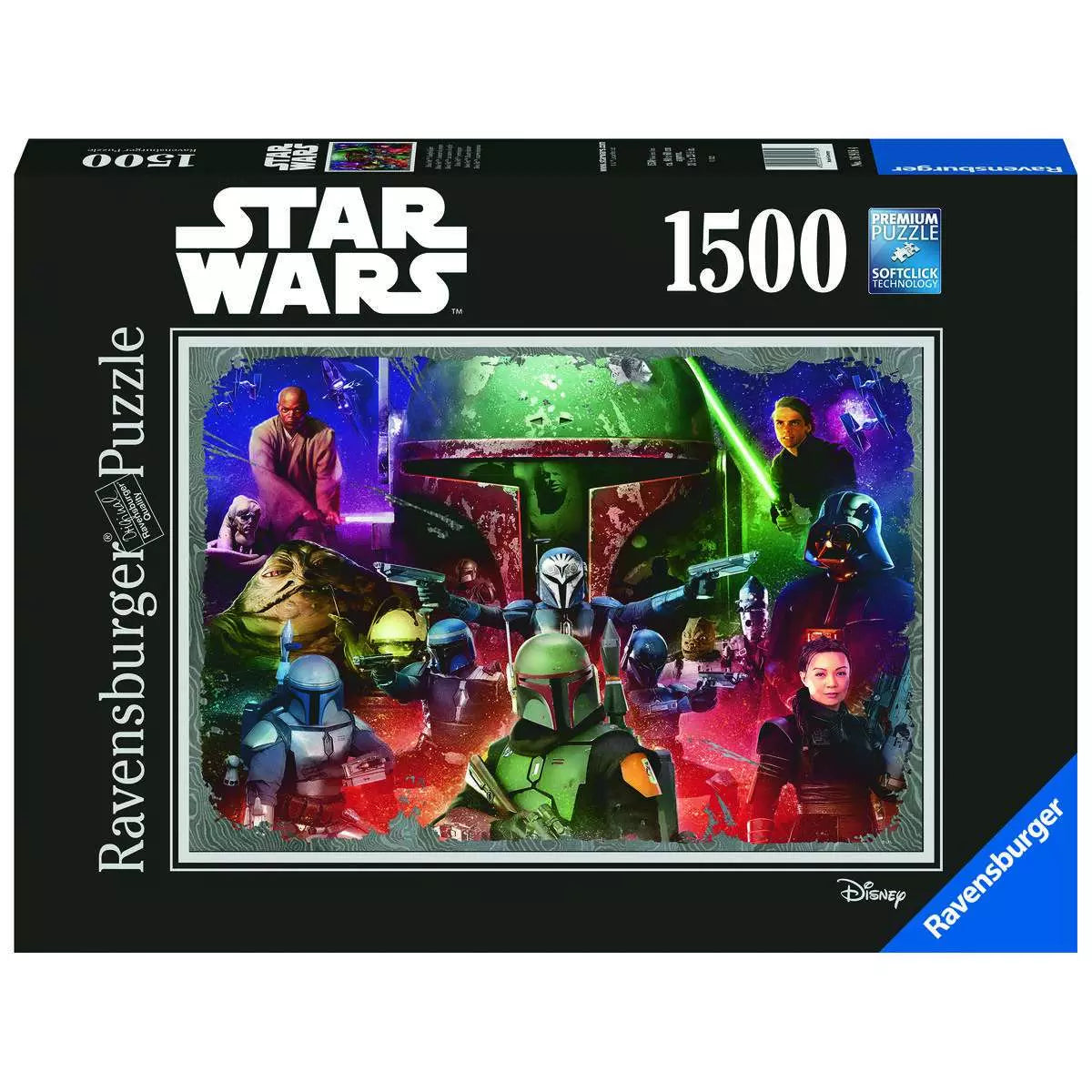 Star Wars Boba Fett Bounty Hunter 1500 Piece Puzzle