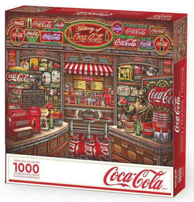 SPRGBK Coca-Cola History 1000 Piece Puzzle