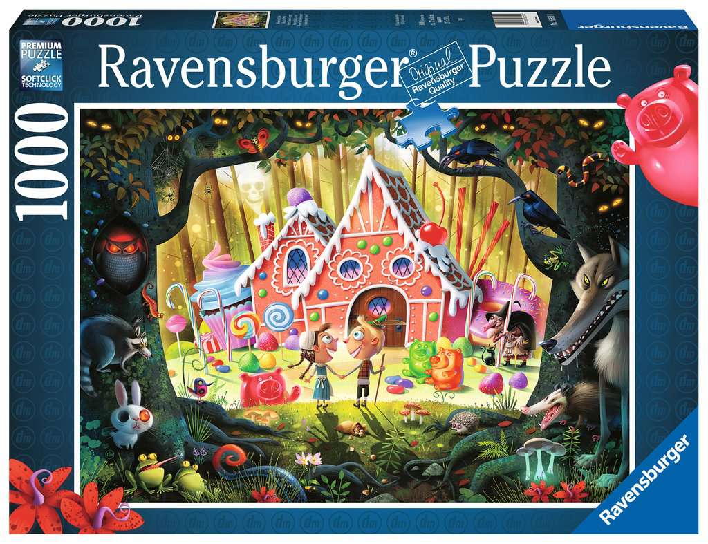 Hansel and Gretel Beware! 1000 Piece Puzzle    