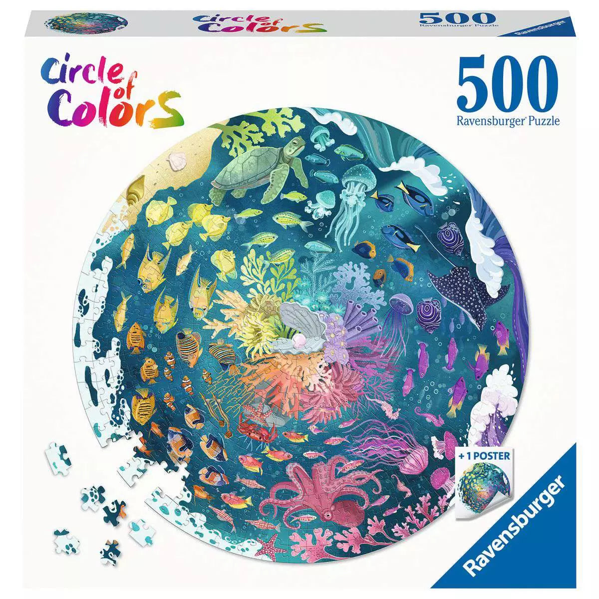Circle of Colors: Ocean 500 Piece Puzzle
