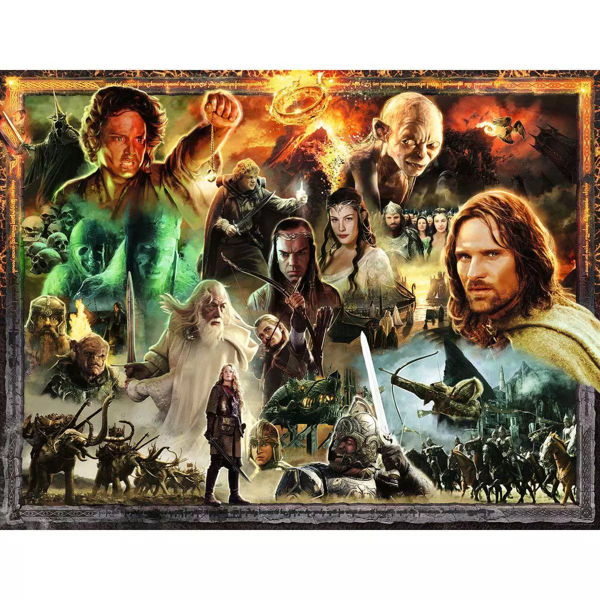 The Lord of the Rings: The Return of the King 2000 Piece Puzzle