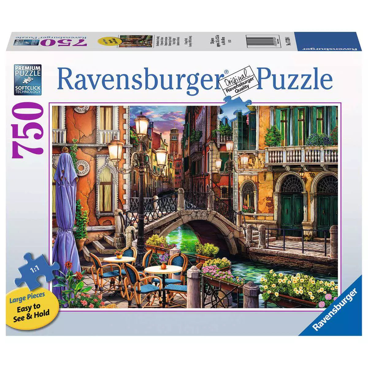 RAV Venice Twilight 750 Piece Large Format Puzzle
