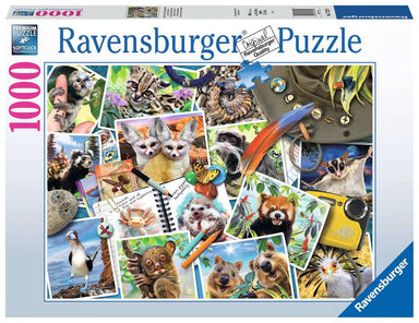 A Traveler's Animal Journal 1000 Piece Puzzle    