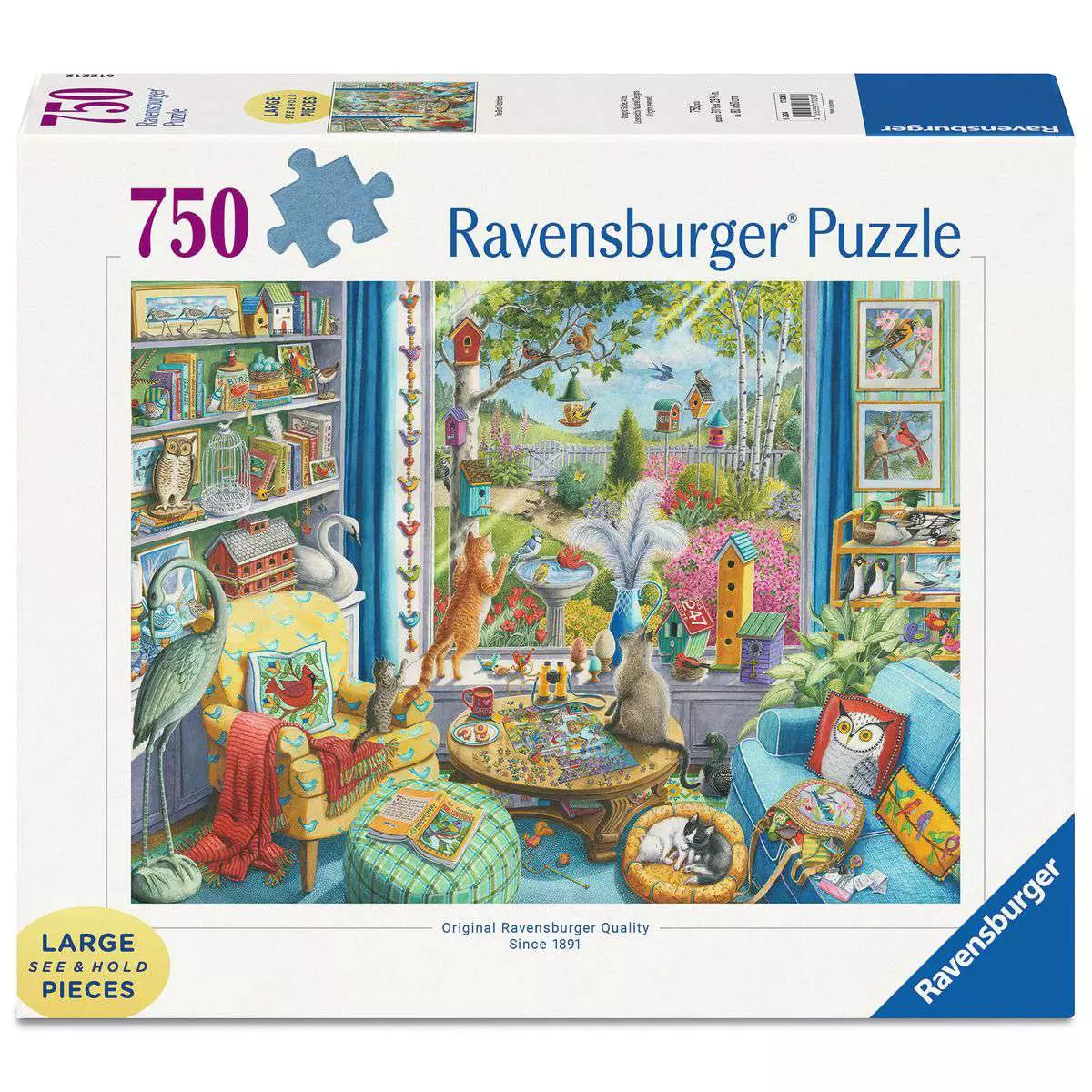 RAV The Bird Watchers 750 Piece Large Format Puzzle