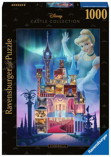 Disney Castle Collection - Cinderella 1000 Piece Puzzle    