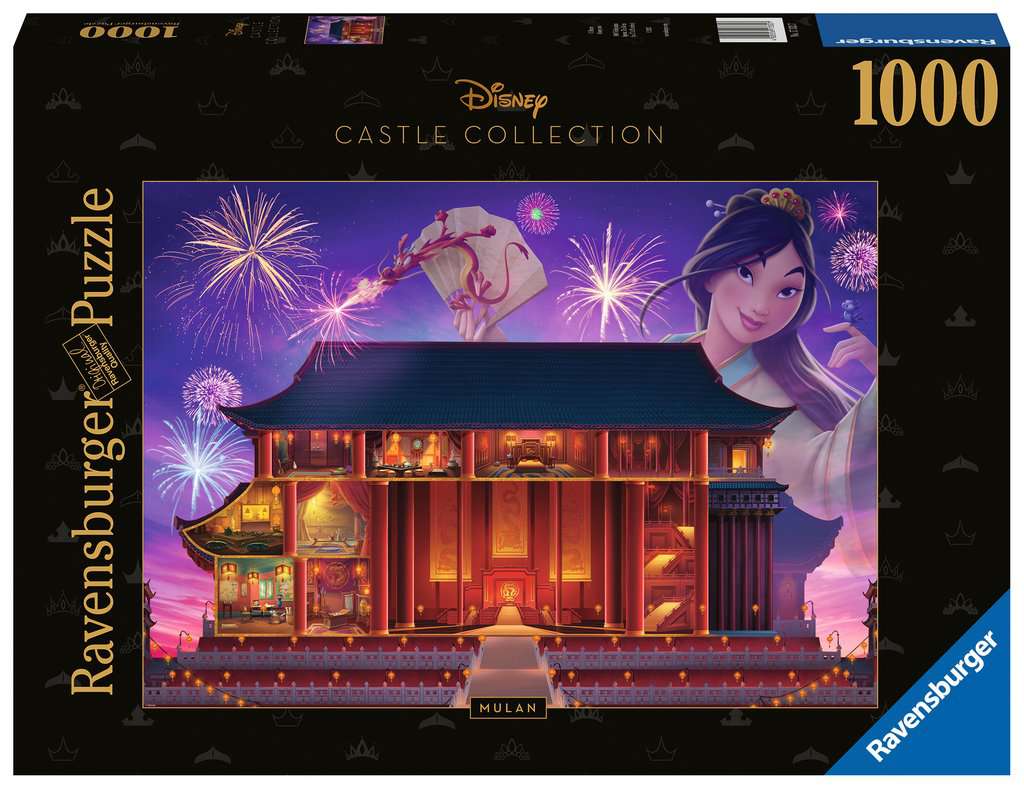 Disney Castle Collection - Mulan 1000 Piece Puzzle    