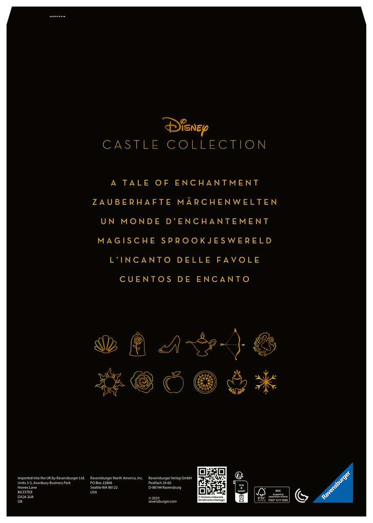 Disney Castle Collection - Rapunzel 1000 Piece Puzzle    