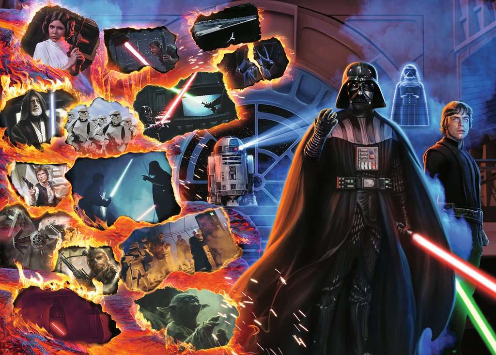 Star Wars Villainous Darth Vader 1000 Piece Puzzle    