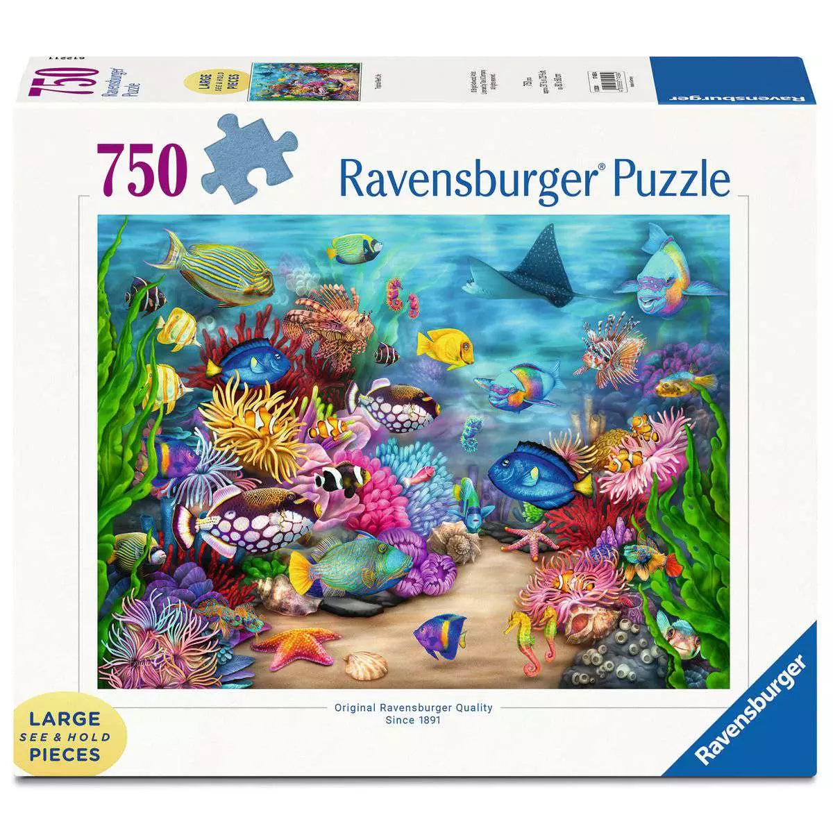 RAV Tropical Reef Life 750 Piece Large Format Puzzle