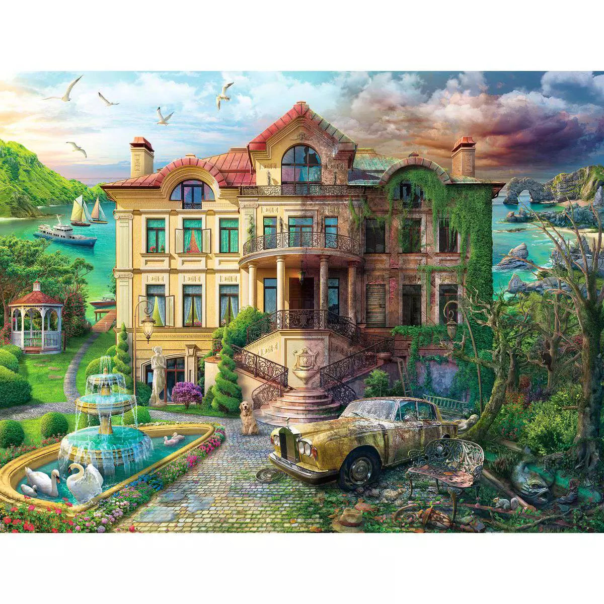 Cove Manor Echoes 2000 Piece Puzzle