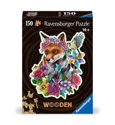 Colorful Fox 150 Piece Wooden Puzzle    