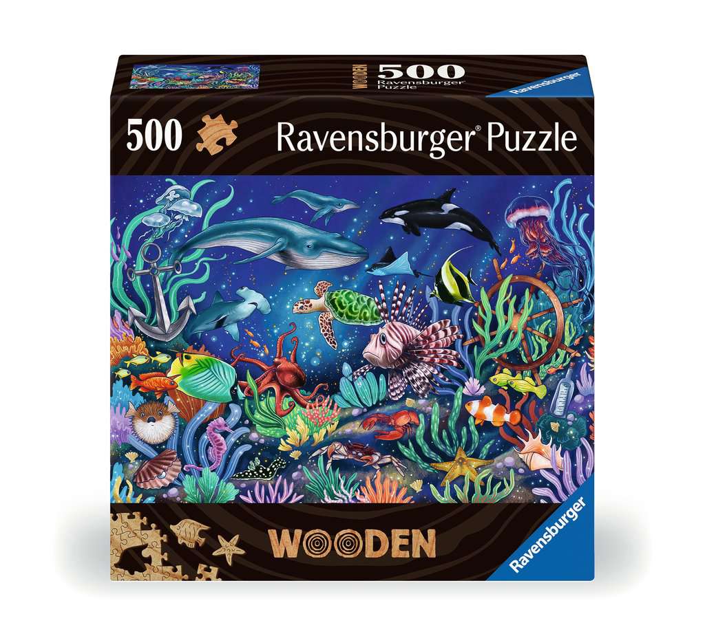 Under The Sea 500 Piece Wooden Puzzle    