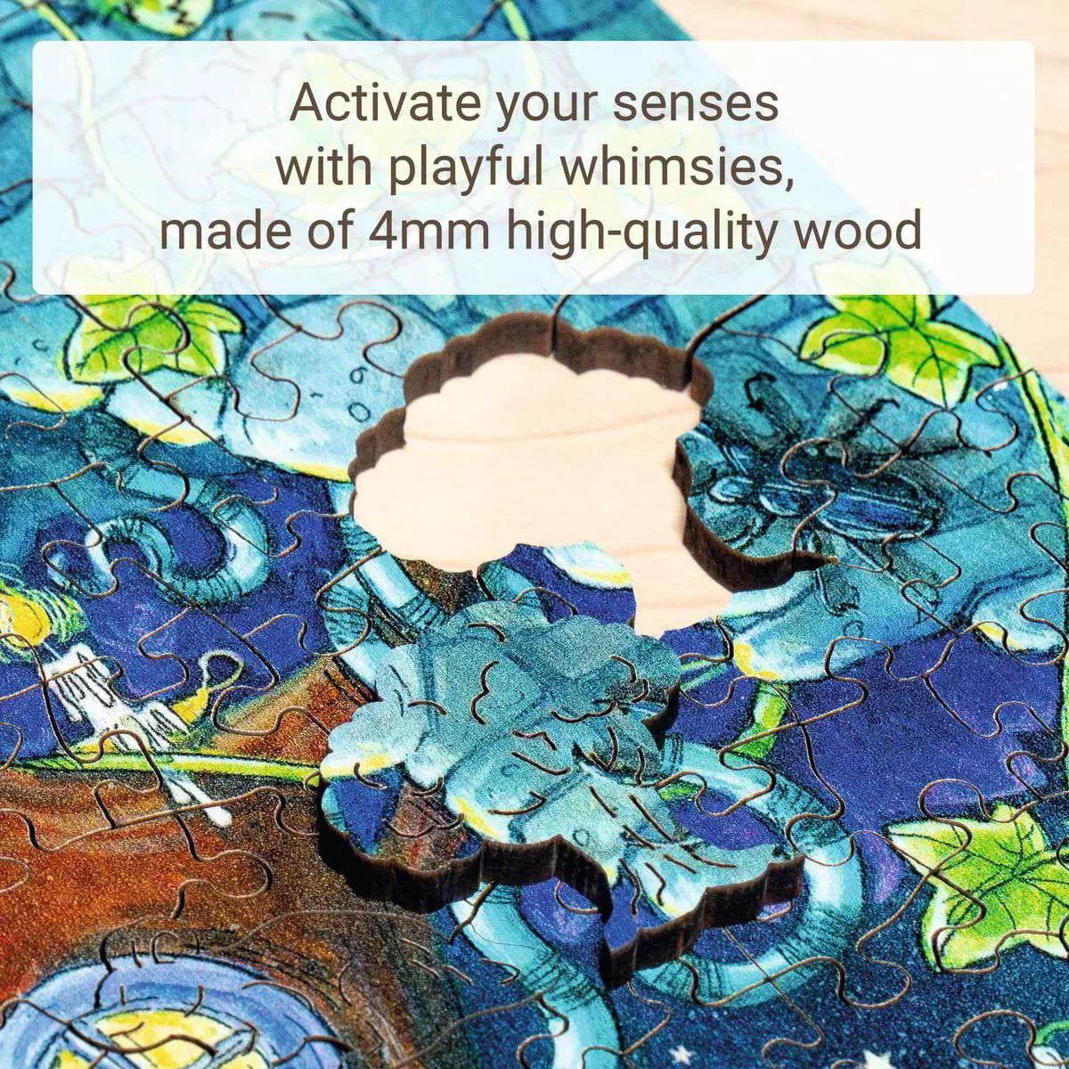 Wooden Puzzles: Fantasy Forest 500 Piece Puzzle