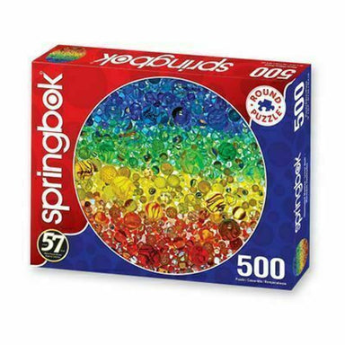 Illuminated Marbles 500 Piece Round Puzzle