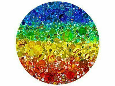 Illuminated Marbles 500 Piece Round Puzzle