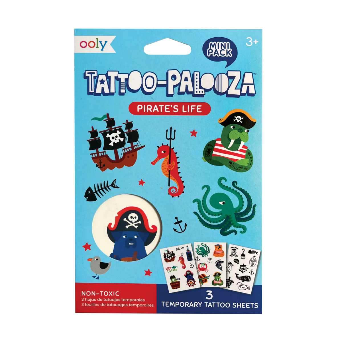 OOLY Pirates Life Tattoo-Palooza