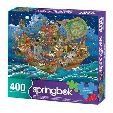 SPRGBK Noah's Ark 400 Piece Family Puzzle