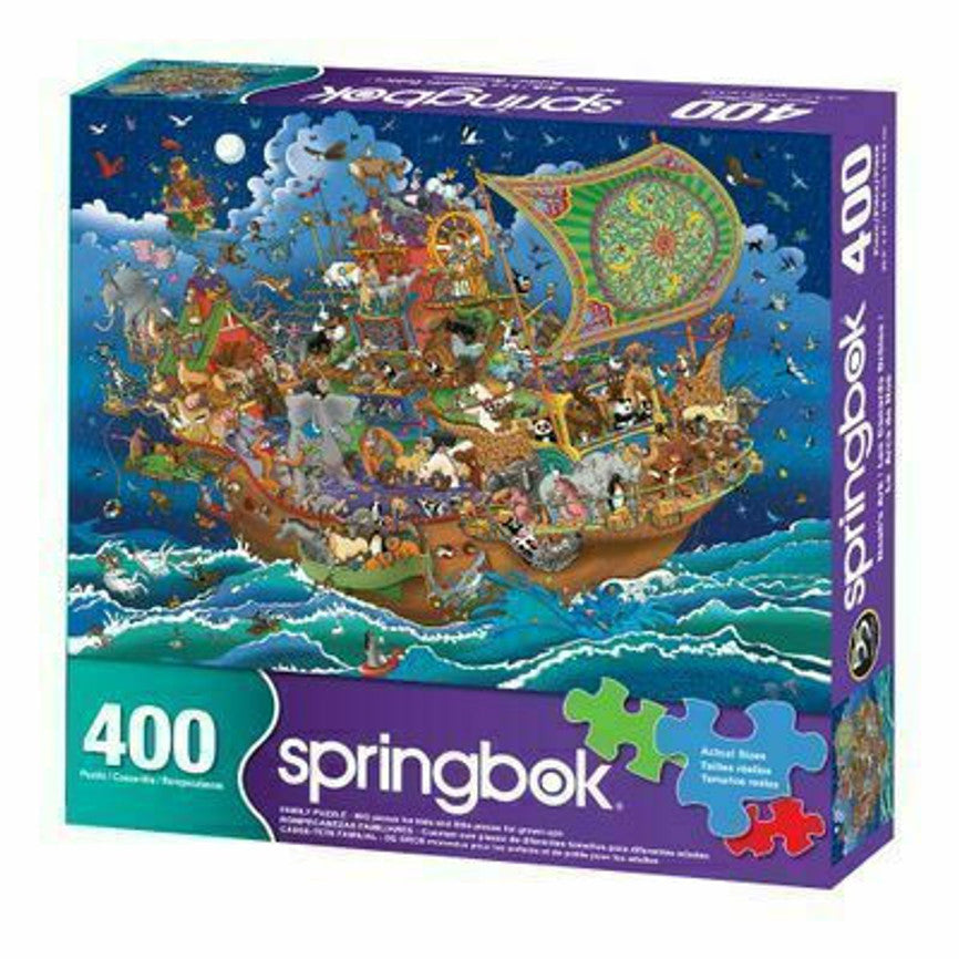 SPRGBK Noah's Ark 400 Piece Family Puzzle