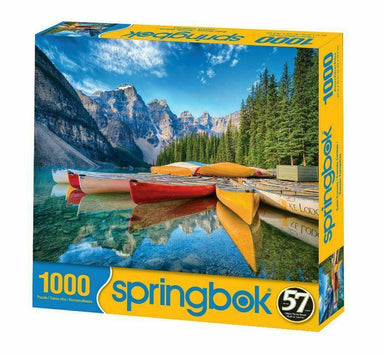 SPRGBK Calm Canoes 1000 Piece Puzzle