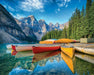 SPRGBK Calm Canoes 1000 Piece Puzzle
