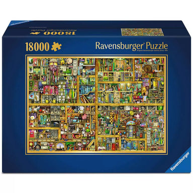 Magical Bookcase 18000 Piece Puzzle