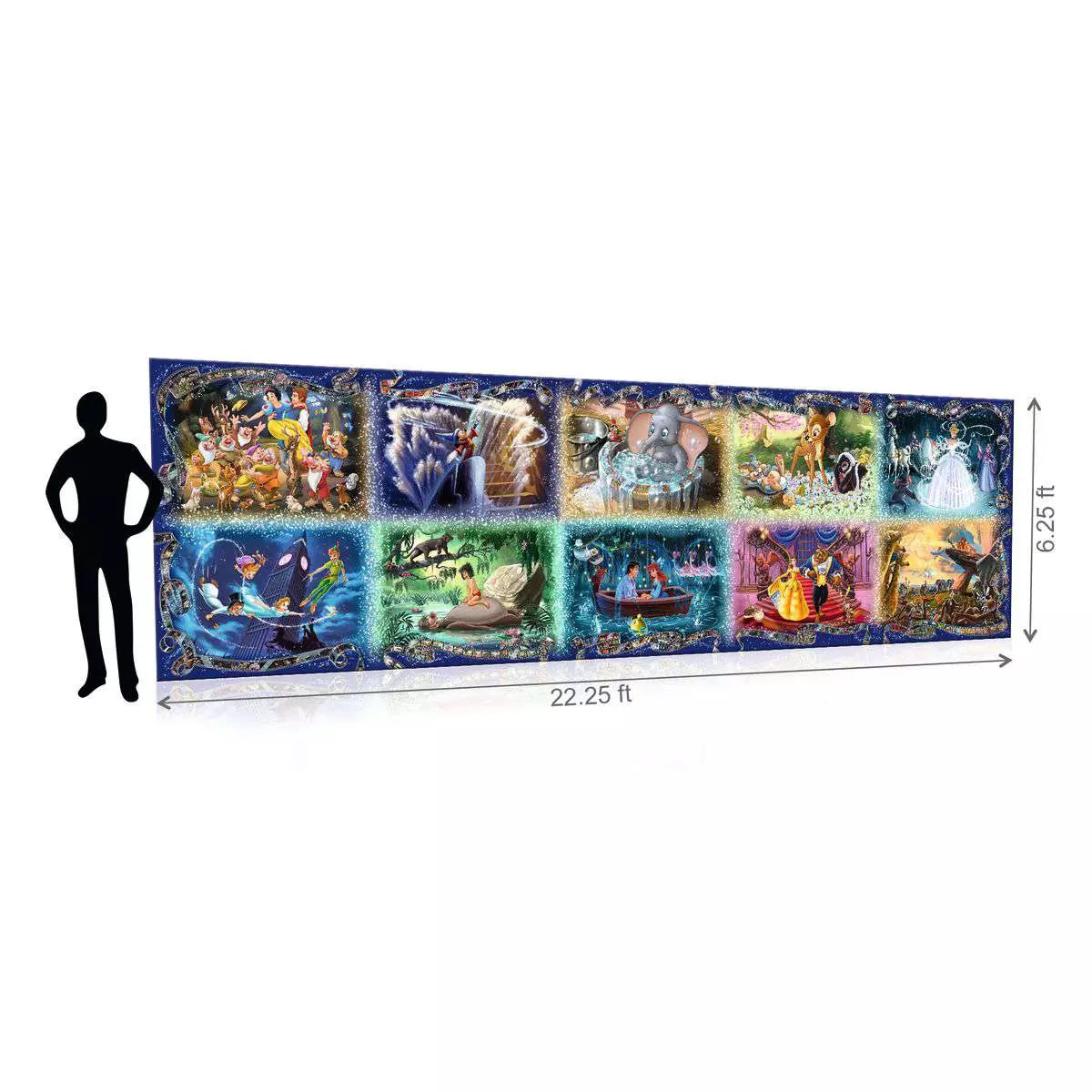 Memorable Disney Moments 40,320 Piece Puzzle