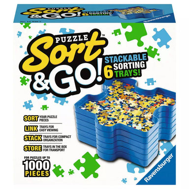Sort & Go Stacking Puzzle Trays