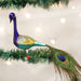 Old World Christmas Magnificent Peacock Clip On Ornament    
