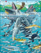 SPRGBK Humpback Whale 140 Piece Larsen Frame Puzzle