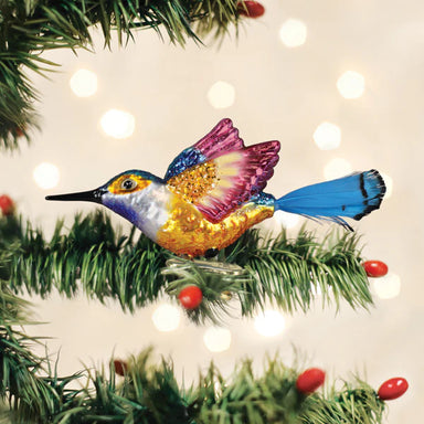 OWC Vibrant Hummingbird Ornament