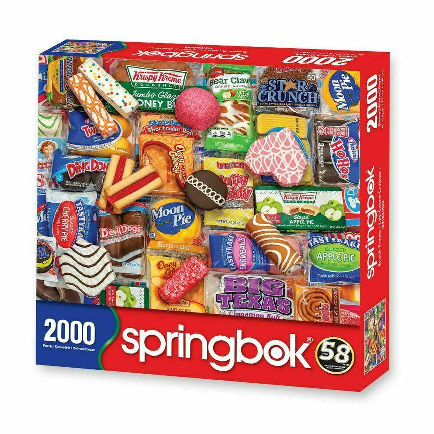 SPRGBK Snack Treats 2000 Piece Puzzle