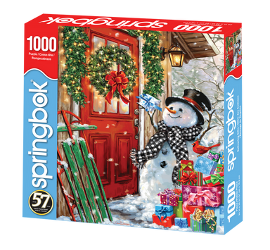 Delivering Gifts 1000 Piece Puzzle