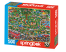 SPRGBK The Dog Park 500 Piece Puzzle