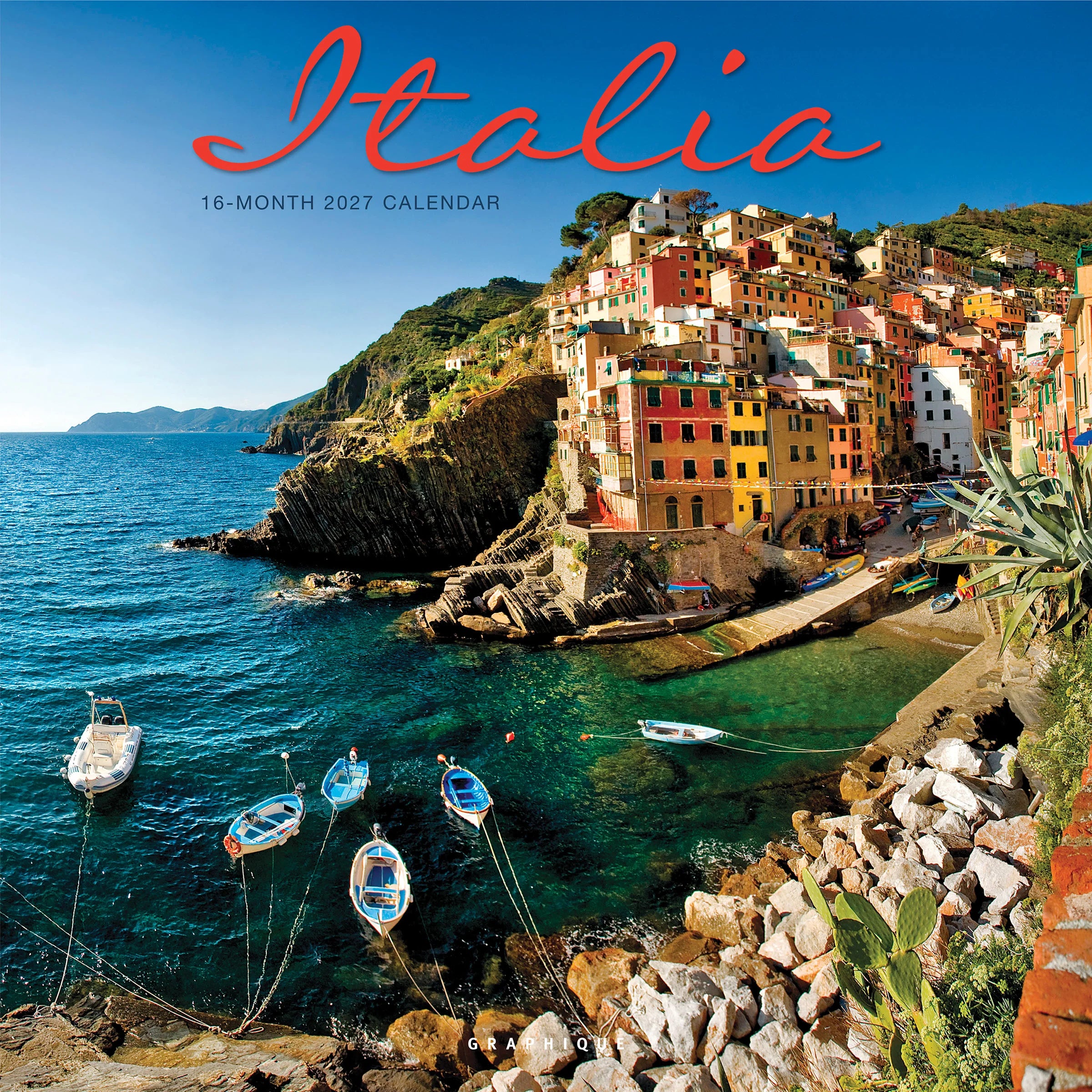 GRPH Italia 2027 Wall Calendar