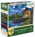 Moon Cabin Retreat 1000 Piece Wooden Puzzle