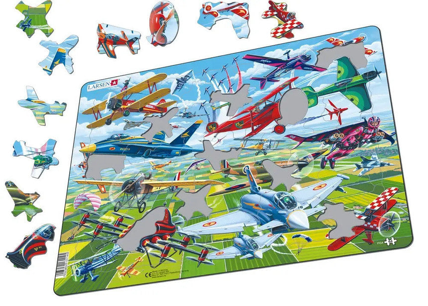 Airshow 64 Piece Larsen Frame Puzzle