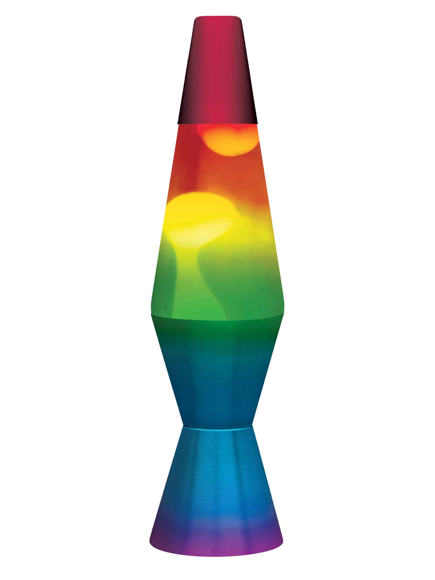 Lava Lamp - 11.5" Rainbow