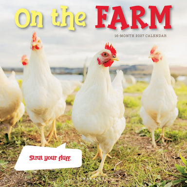 GRPH On the Farm 2027 Wall Calendar