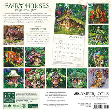 Fairy Houses 2024 Wall Calendar    